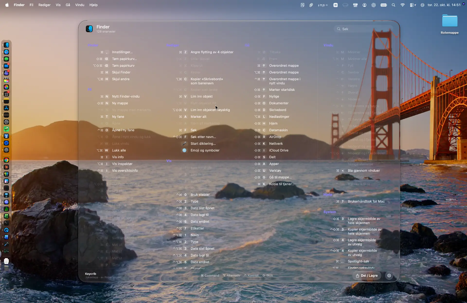 Finder — Keycrib, 100% glass effect