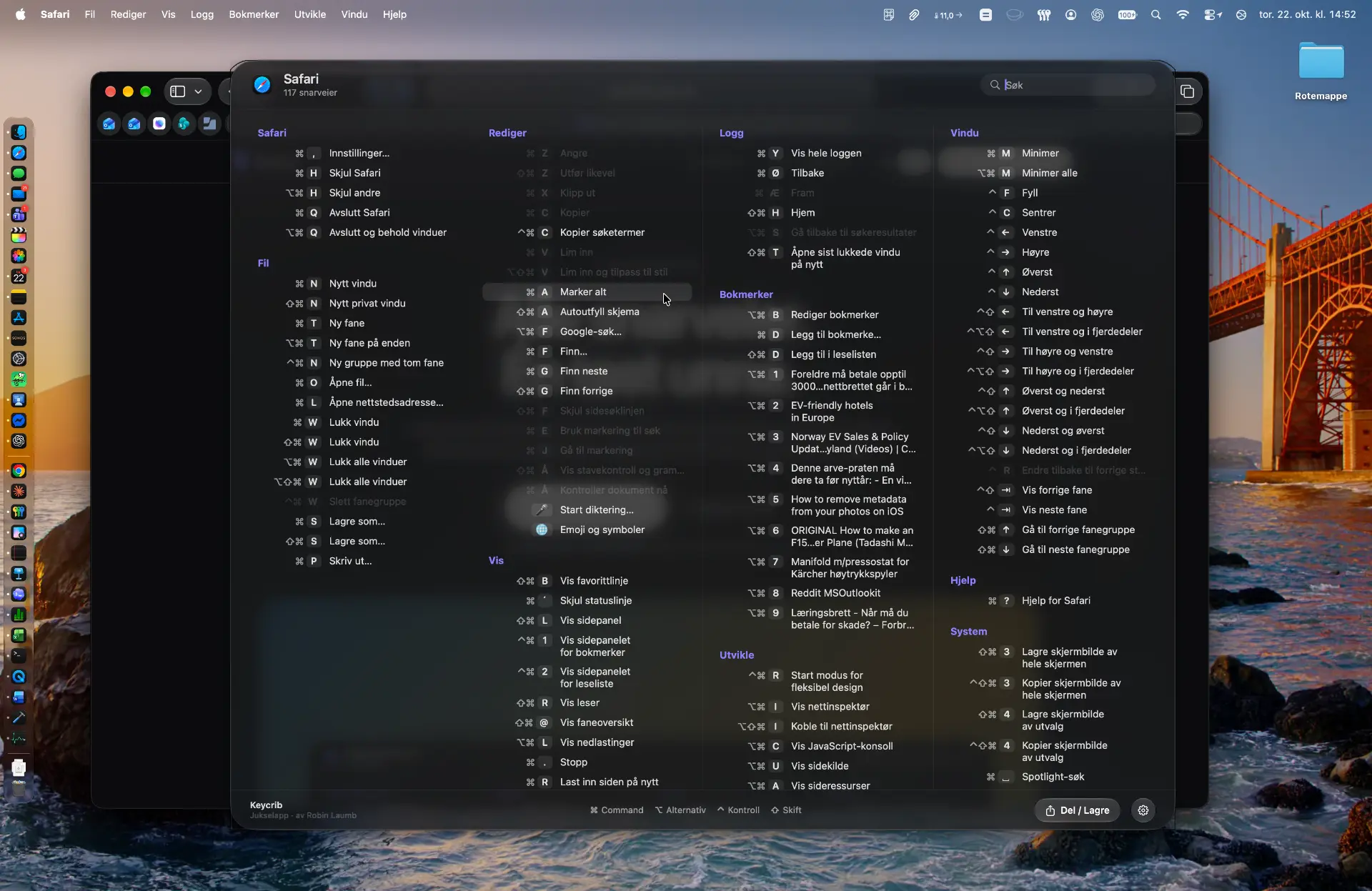 Safari — Keycrib, 50% glass effect